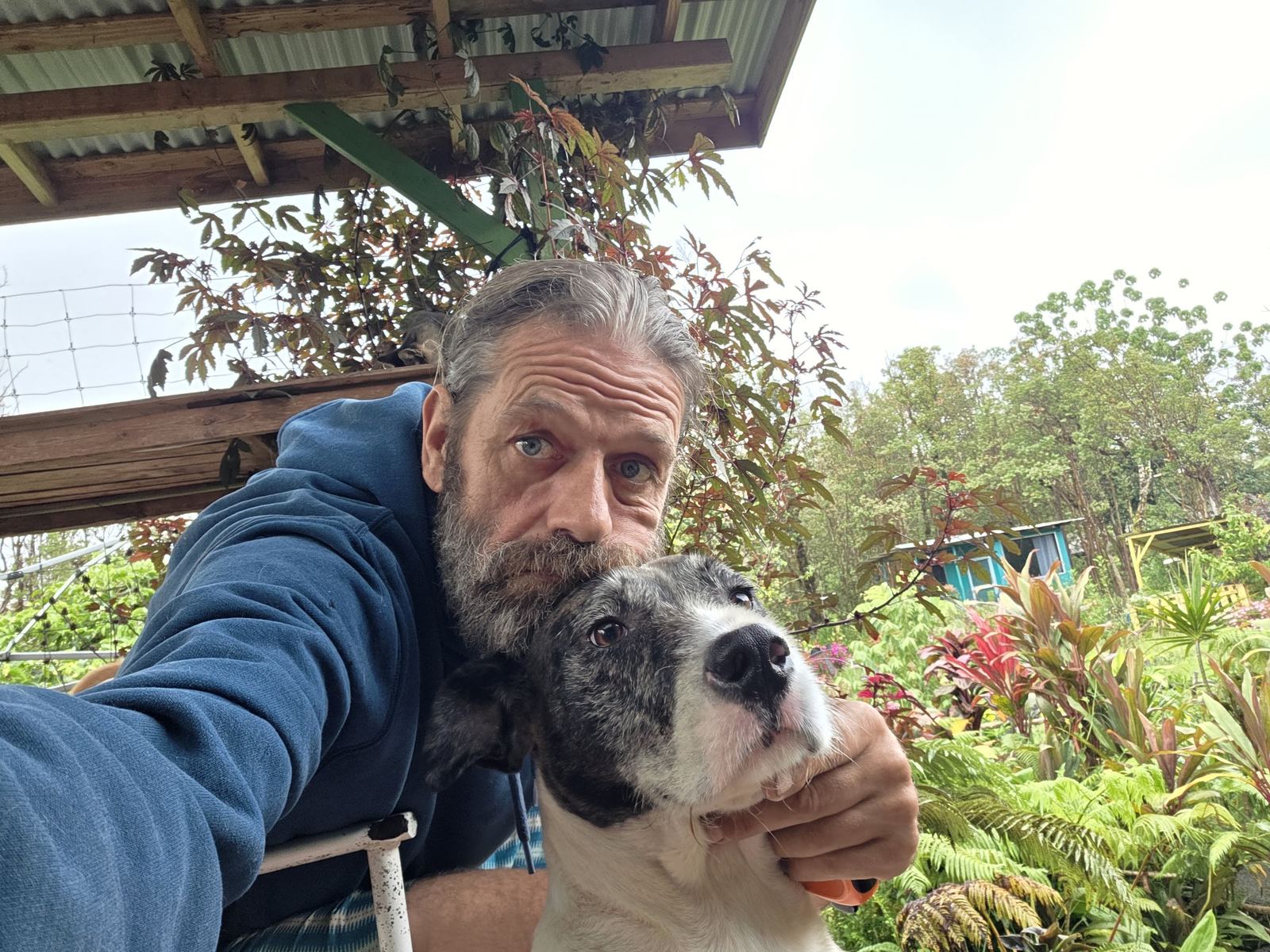Jessie with a spotted dog